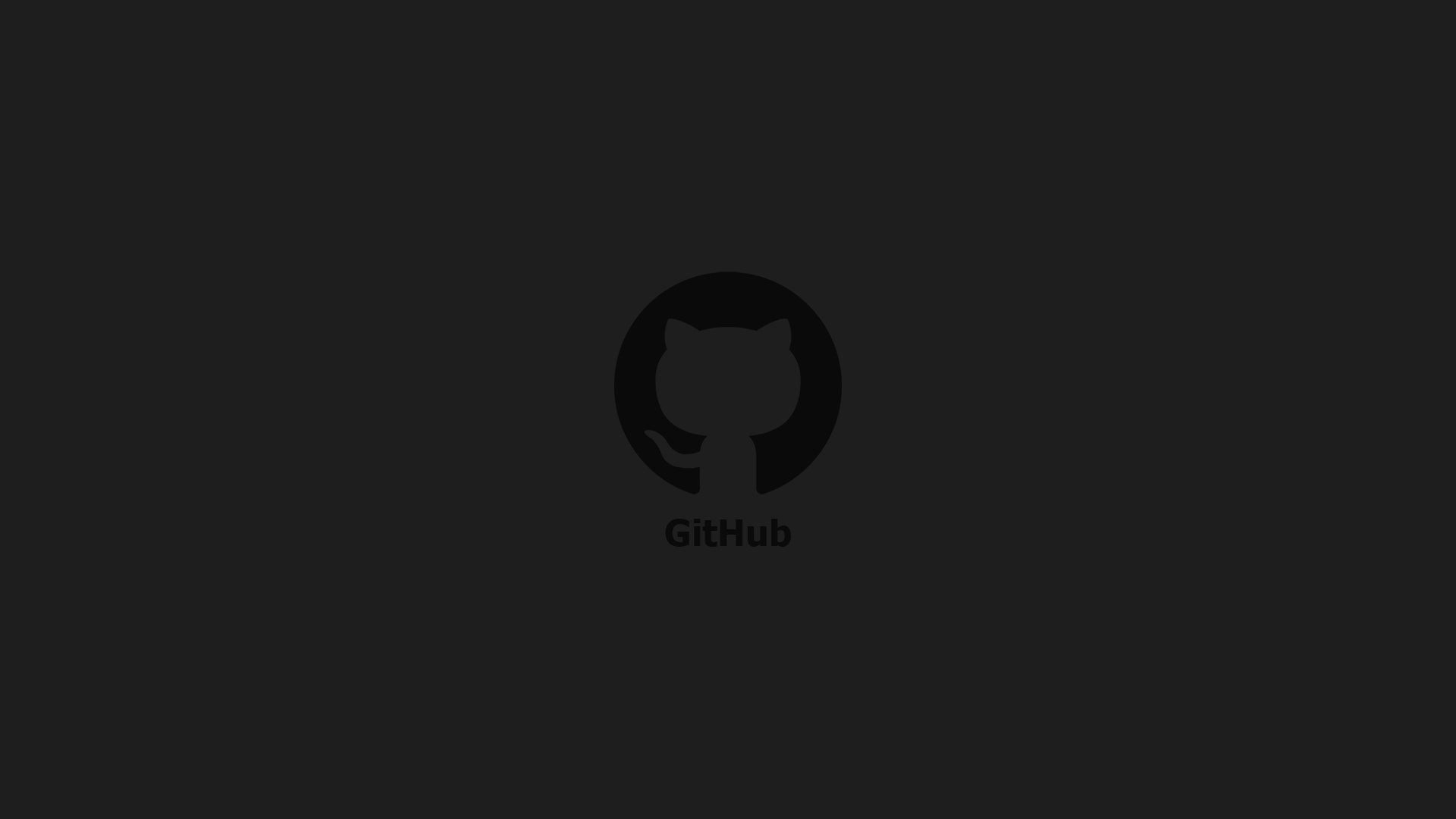 Imagem logo do github